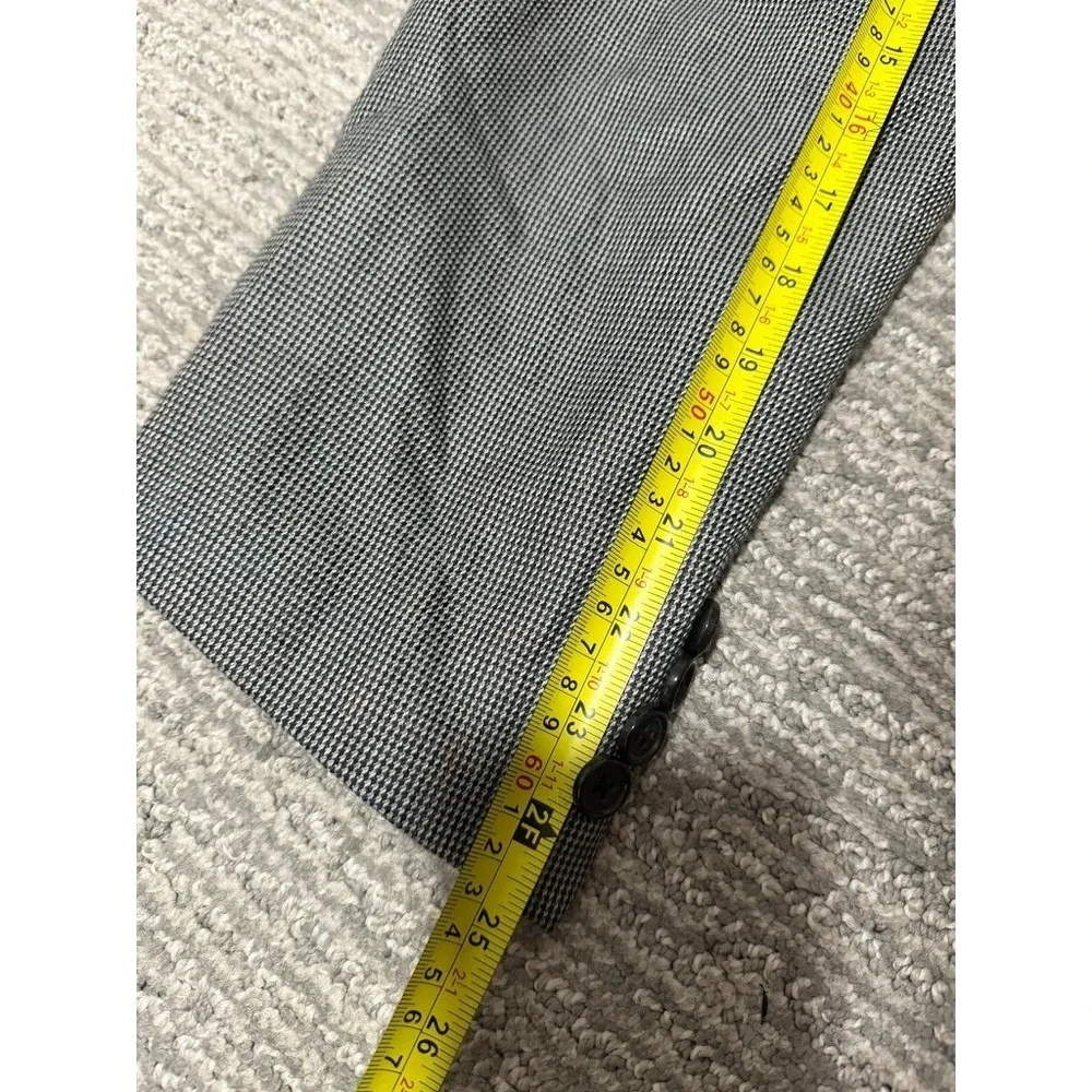 Lauren Ralph Lauren Men's Blazer Gray Houndstooth Sport Coat 24x31 48